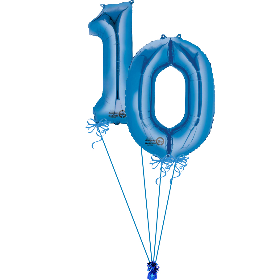 Blue Giant Numbers 10 | Magic Balloons
